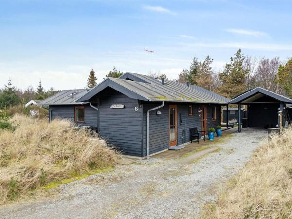 Na fotografii je vidět objekt Holiday Home Nannah - 100m from the sea by Interhome nacházející se ve městě Ålbæk.