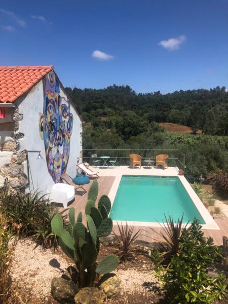 Auf dem Foto ist das Objekt Lameira Da Longra - Wellness Retreat in der Stadt Tomar zu sehen.