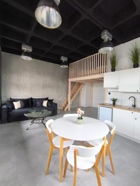 写真にはオストルダ市にあるApartament Antresolaが写っています。