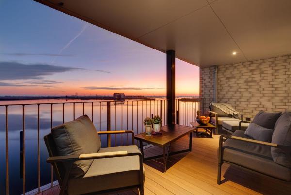 A la foto es mostra l'objecte Apartment The Wave situat a la ciutat de Olpenitz.