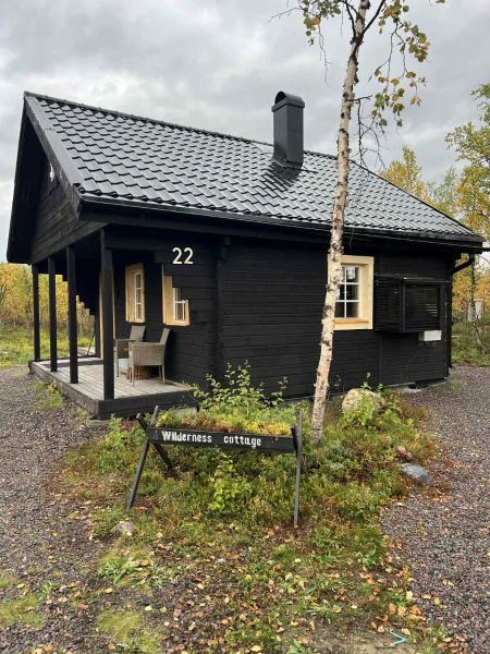 A la foto es mostra l'objecte Wilderness cottage 6 people situat a la ciutat de Kiruna.