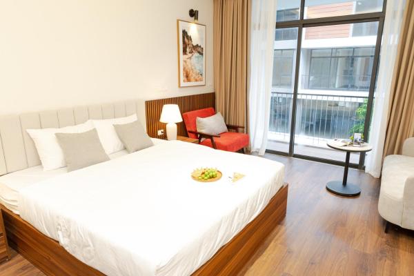 Op de foto is het object MYAN Villa Phòng nghỉ 3 Vinhomes Ocean Park 3 te zien, gelegen in de stad Ðình Loan.