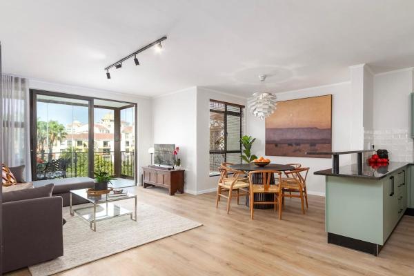 Op de foto is het object Luxurious Palm View Apartment Cape Town te zien, gelegen in de stad Pringle Bay.