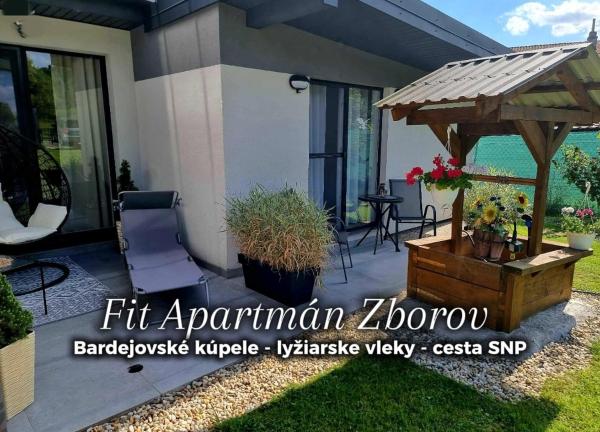 A la foto es mostra l'objecte Fit Apartmán Zborov situat a la ciutat de Zborov.