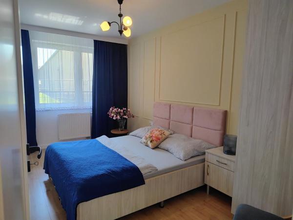 På billedet ses objektet Apartament Magnolia beliggende i byen Łańcut.
