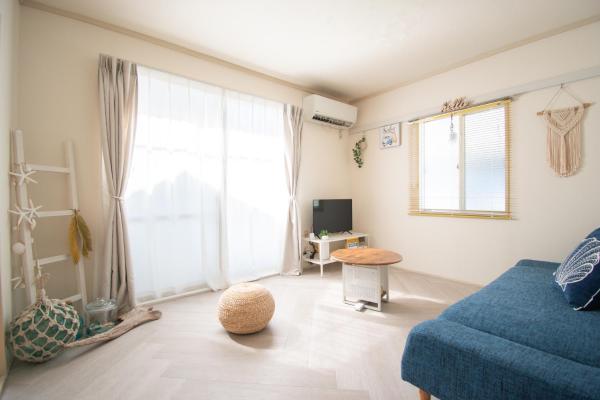 A la foto es mostra l'objecte SouthernBeach Apartment situat a la ciutat de Chigasaki.