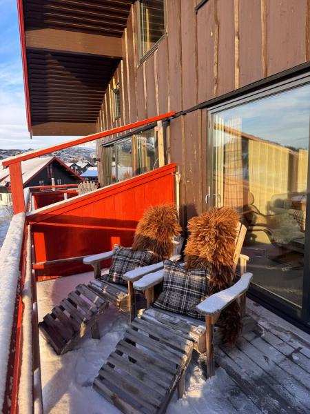 The photo shows the Beautiful apartment at Ustaoset located in the city of Ustaoset.