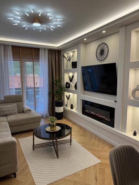 På billedet ses objektet Apartament Anna De Lux z tarasem Zamość-Roztocze beliggende i byen Zamość.