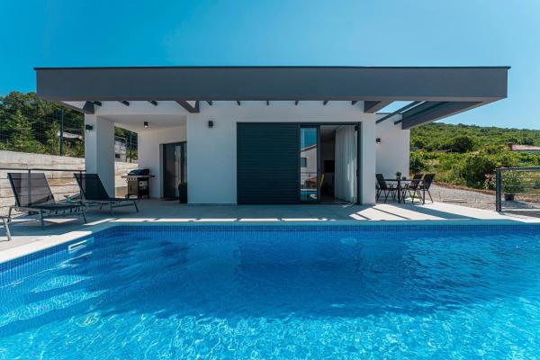 The photo shows the Villa Ambri in Trget - Haus für 4-5 Personen located in the city of Trget.