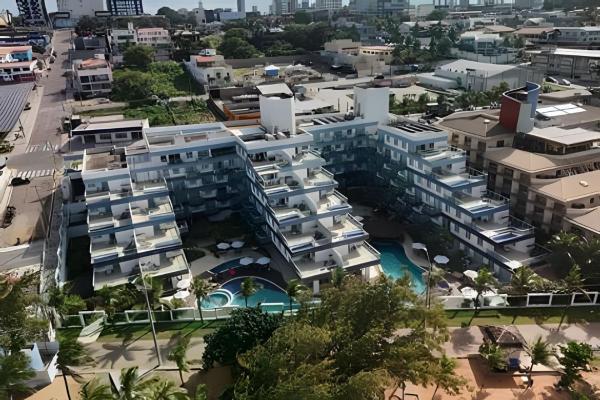 A la foto es mostra l'objecte Cobertura em Hotel de Luxo na Beira Mar situat a la ciutat de Natal.