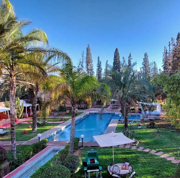 På billedet ses objektet Riad shéhérazade Marrakech beliggende i byen Marrakech.