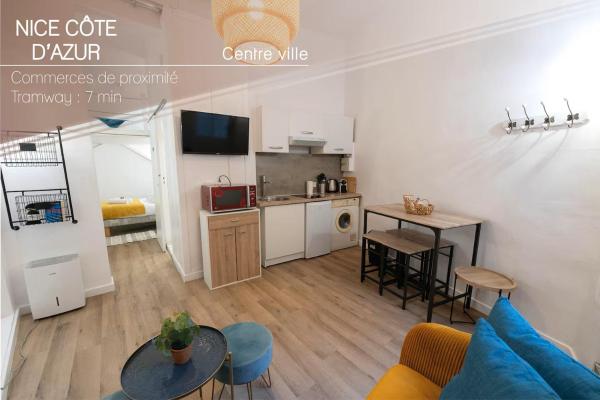 Studio 4 couchages, Nizza