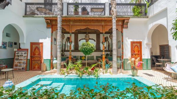 En la foto se muestra el objeto Riad Ghali Hotel & SPA ubicado en la ciudad de Marrakech.