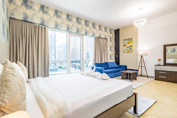 Kuva 4: Superhost - Cozy City Studio , Metro Access , Near Dubai Marina