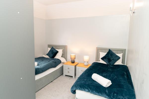 A la foto es mostra l'objecte Frimley Sleeps 5 Free WiFi & Parking situat a la ciutat de Frimley.