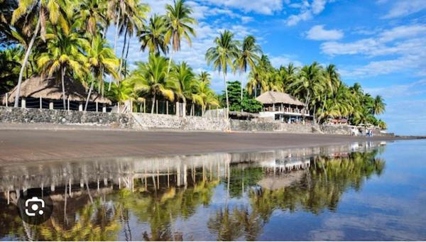 A la foto es mostra l'objecte La ceiba surf situat a la ciutat de El Sunzal.