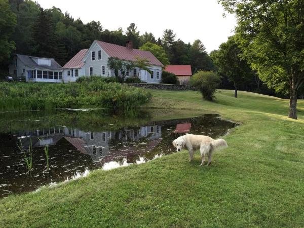 A la foto es mostra l'objecte Cabin Rental Nestled on 80-Acres of Meadows Perfect for Large Groups near Green Mountains, Vermont situat a la ciutat de Rawsonville.