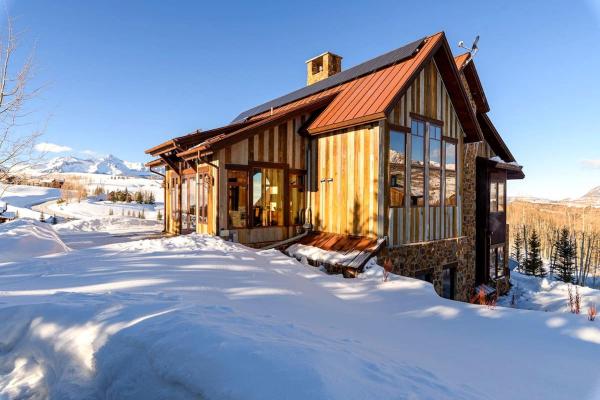 A la foto es mostra l'objecte Telluride Mountain Lodge with a Private Hot Tub Ideal for a Colorado Getaway situat a la ciutat de Placerville.