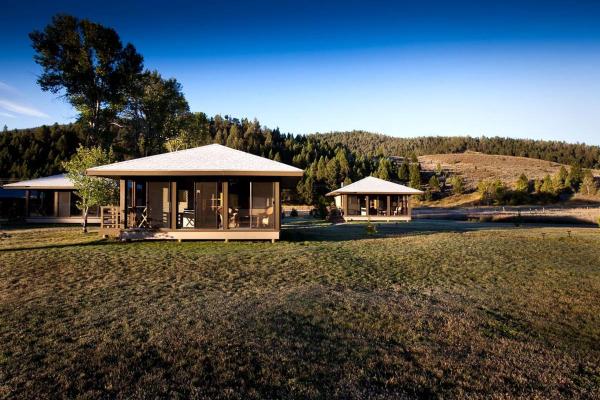 Auf dem Foto ist das Objekt Cozy Cabin for an All-Inclusive Fly Fishing Getaway near Butte, Montana in der Stadt Wise River zu sehen.