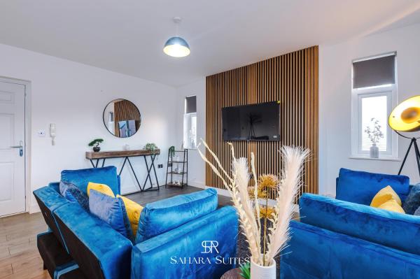 Monthly Stays - Stylish 2BED - Etihad & AO Arena Access - Parking, Манчестер