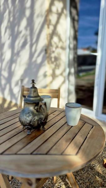 På bildet vises objektet Appartement en maison d'hôtes som ligger i byen Floure.
