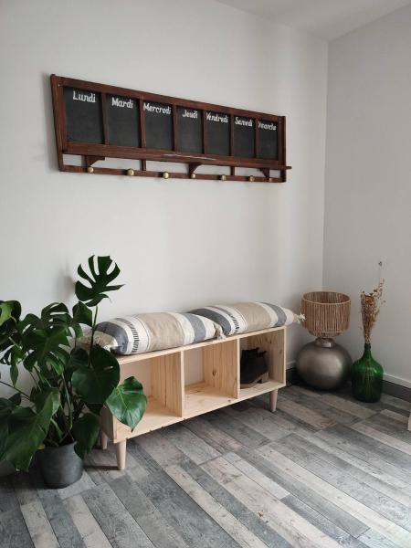 Na zdjęciu widoczny jest obiekt Ty Pagaille Apartment and garden with terrace położony w mieście Kerlo.