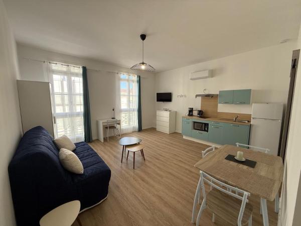 På billedet ses objektet Joli studio très lumineux - Bergerac Centre ville beliggende i byen Bergerac.