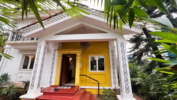照片显示了位于North goa市的3 BHK Villa in Arpora with Pool access,5 Mins to Baga物件。