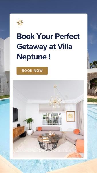 写真にはガマルト市にあるVilla Neptune - Private Pool & Game Roomが写っています。