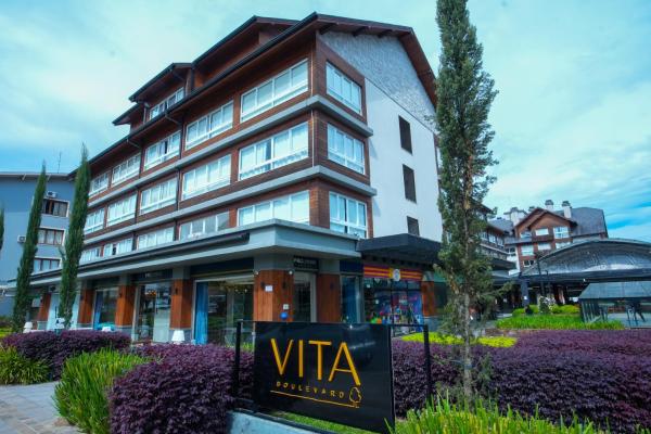 A la foto es mostra l'objecte Centro De Gramado-RS - Com Estacionamento Grátis - Vita Boulevard situat a la ciutat de Gramado.