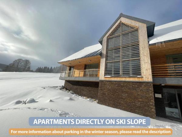 A la foto es mostra l'objecte Apartmány Petruška situat a la ciutat de Pec pod Sněžkou.
