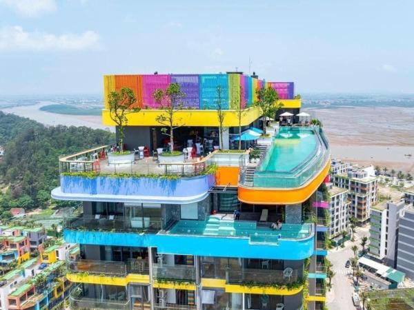 Nella foto è visibile l'oggetto Flamingo Hải Tiến Căn hộ Tầng cao situato nella città di Gò Ba Quần.