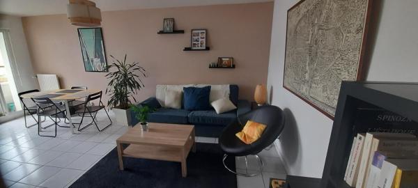 Na fotografii je vidět objekt Appartement entier 2 chambres dans résidence très calme nacházející se ve městě Rennes.