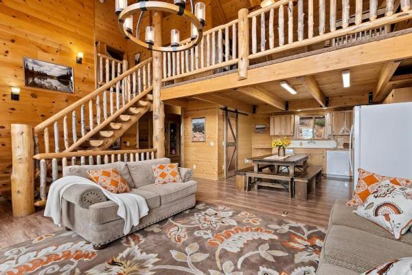4br Cabin With Game Room & Fire Pit Sleeps 13 - Utah