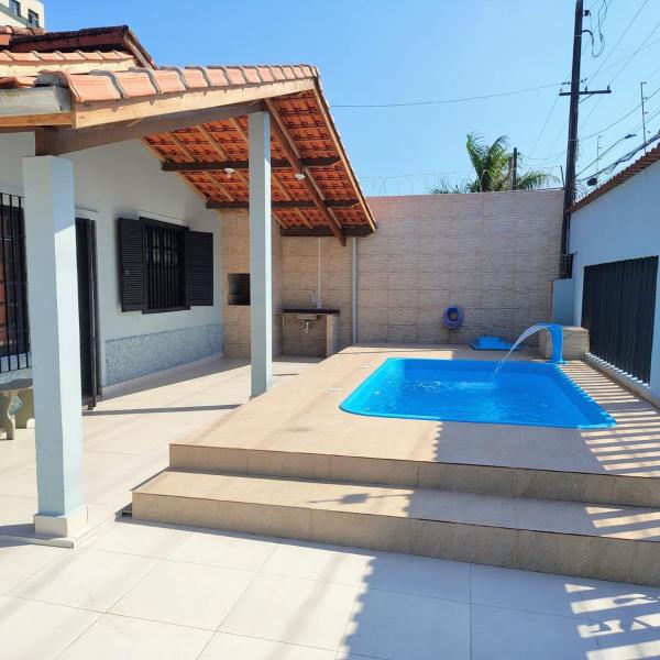 A la foto es mostra l'objecte Casa de Praia - Pe na Areia situat a la ciutat de Mongaguá.