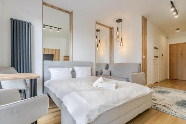 A la foto es mostra l'objecte Global Park Dreamy Studio by BookingHost situat a la ciutat de Katowice.