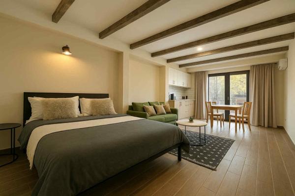 Apartamento de 1 dormitorio — 33 m² - Studio in old town tbilisi