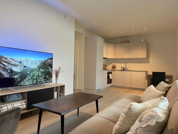 写真にはStokke市にあるCozy Apartment Close to Torp, Sandefjord&Tønsbergが写っています。
