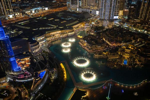A la foto es mostra l'objecte 63rd High Floor - Full private Burj Khalifa and Fountain View - 2 Bedroom situat a la ciutat de Dubai.