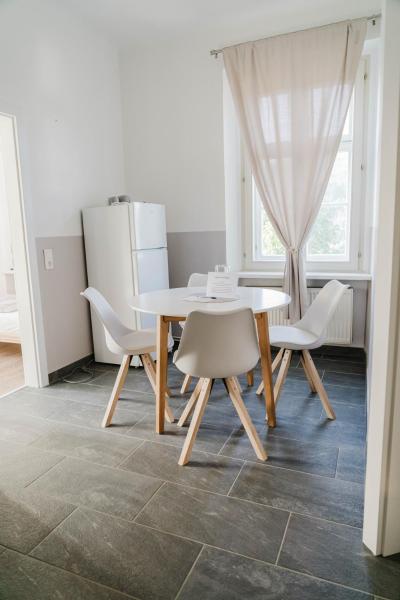 The photo shows the Apartment Reiger located in the city of Hohenthurn.