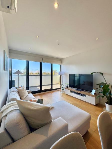 Na zdjęciu widoczny jest obiekt Modern Chadstone Apartment l Walk to Shops położony w mieście Murrumbeena.