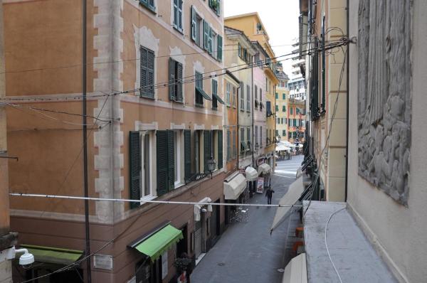 Na fotografii je vidět objekt Bilocale Nel Centro Storico nacházející se ve městě Rapallo.