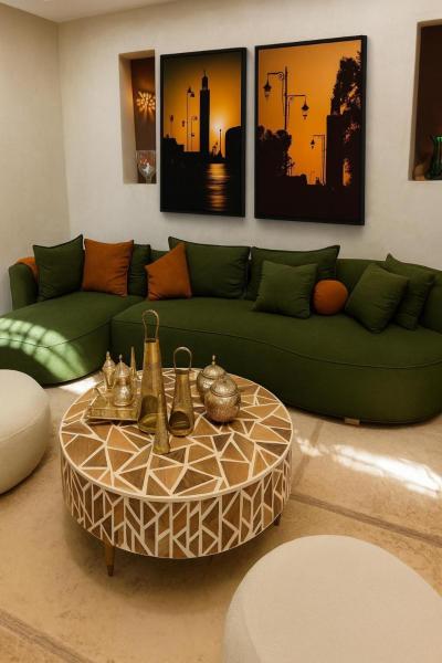 En la foto se muestra el objeto Vibrant Medina Loft and Roof Top ubicado en la ciudad de Marrakech.