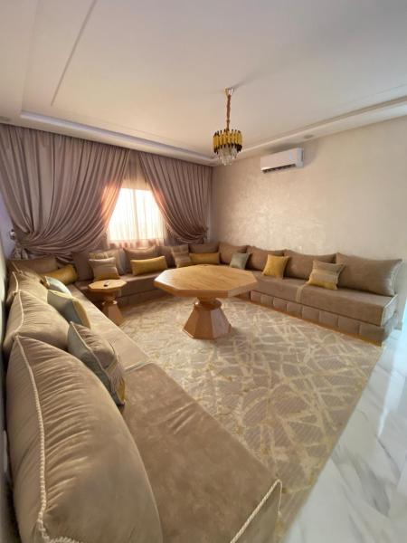 The photo shows the Modern Luxury Near Sela Park located in the city of Tikiouine.
