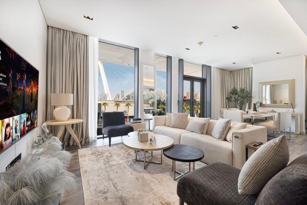 A la foto es mostra l'objecte Luxury 3 Bedroom Apartment in Bluewaters Residences situat a la ciutat de Dubai.