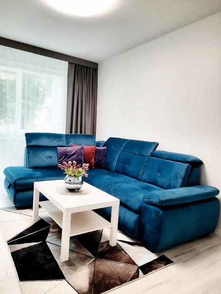 På billedet ses objektet 2 Rooms Apartment Naujakiemio str. beliggende i byen Klaipėda.