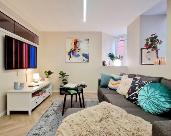 A la foto es mostra l'objecte Renovated retreat in beautiful area near Bryggen situat a la ciutat de Bergen.