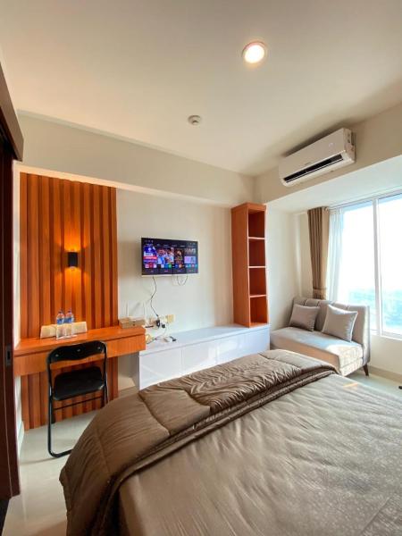 Στη φωτογραφία φαίνεται το αντικείμενο Apartement Grand Kamala Lagoon by Bekstay που βρίσκεται στην πόλη Pulosirih.