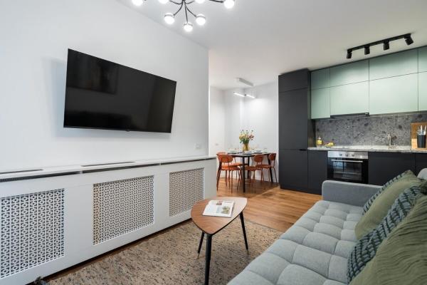 A la foto es mostra l'objecte Sunny 2BR Flat - Amzei Square - Amazing Terrace situat a la ciutat de Bucarest.