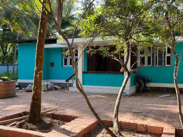 A la foto es mostra l'objecte Harsha's Shambhavi River View Homestay situat a la ciutat de Mūlki.